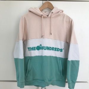The Hundreds Tri-Colored Hoodie